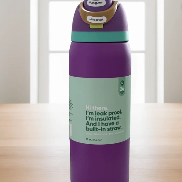 NEW Owala Free sip Stainless Steele Insulated Water bottle - Picture 1 of 3